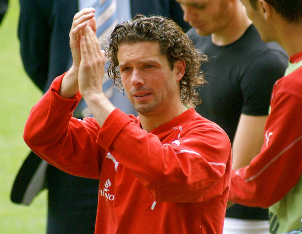 Jean-Paul de Jong in 2007 bij laatste wedstrijd. Foto: Nieuws030