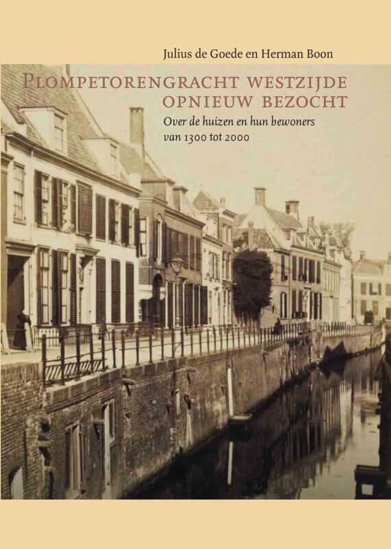 Voorzijde boek over Plompetorengracht.