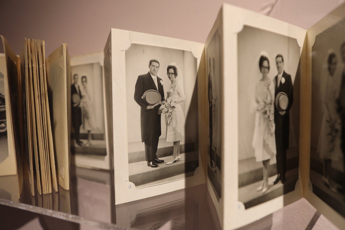 Fotoalbum Leo Fossatelli en Marjan Ramp (getrouwd in 1964).