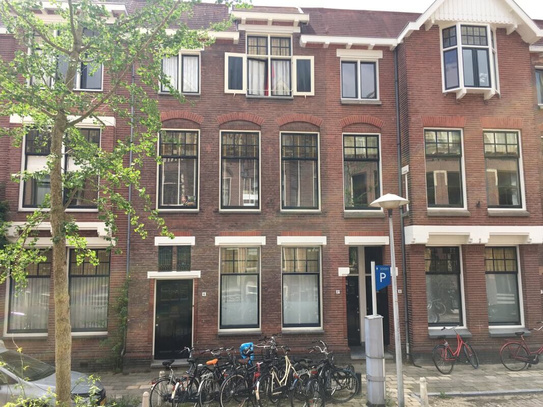 Bellamystraat 6, 8 bis en 8. Foto: Dik Binnendijk