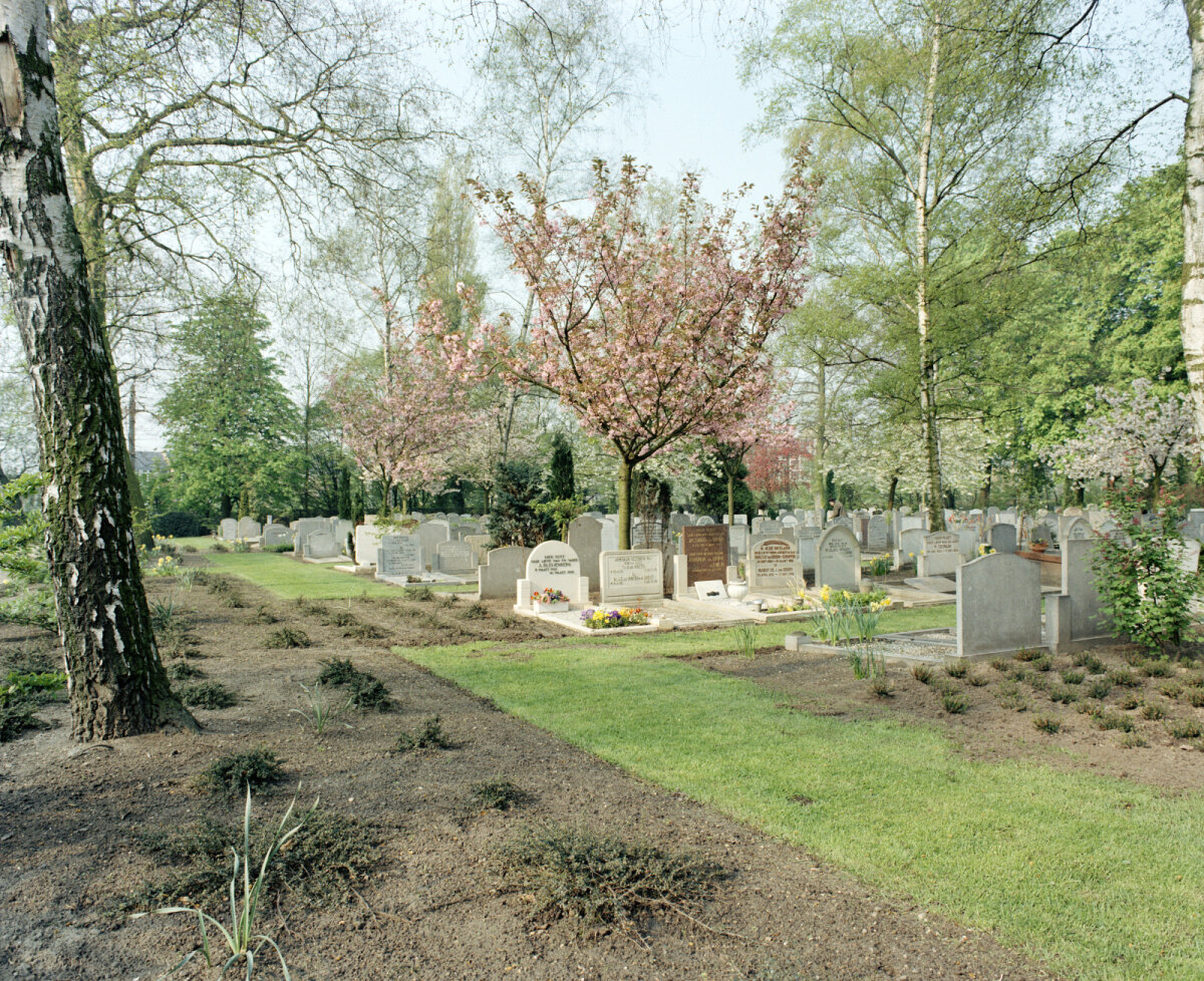 Begraafplaats Soestbergen (jaren '80). Foto: Het Utrechts Archief