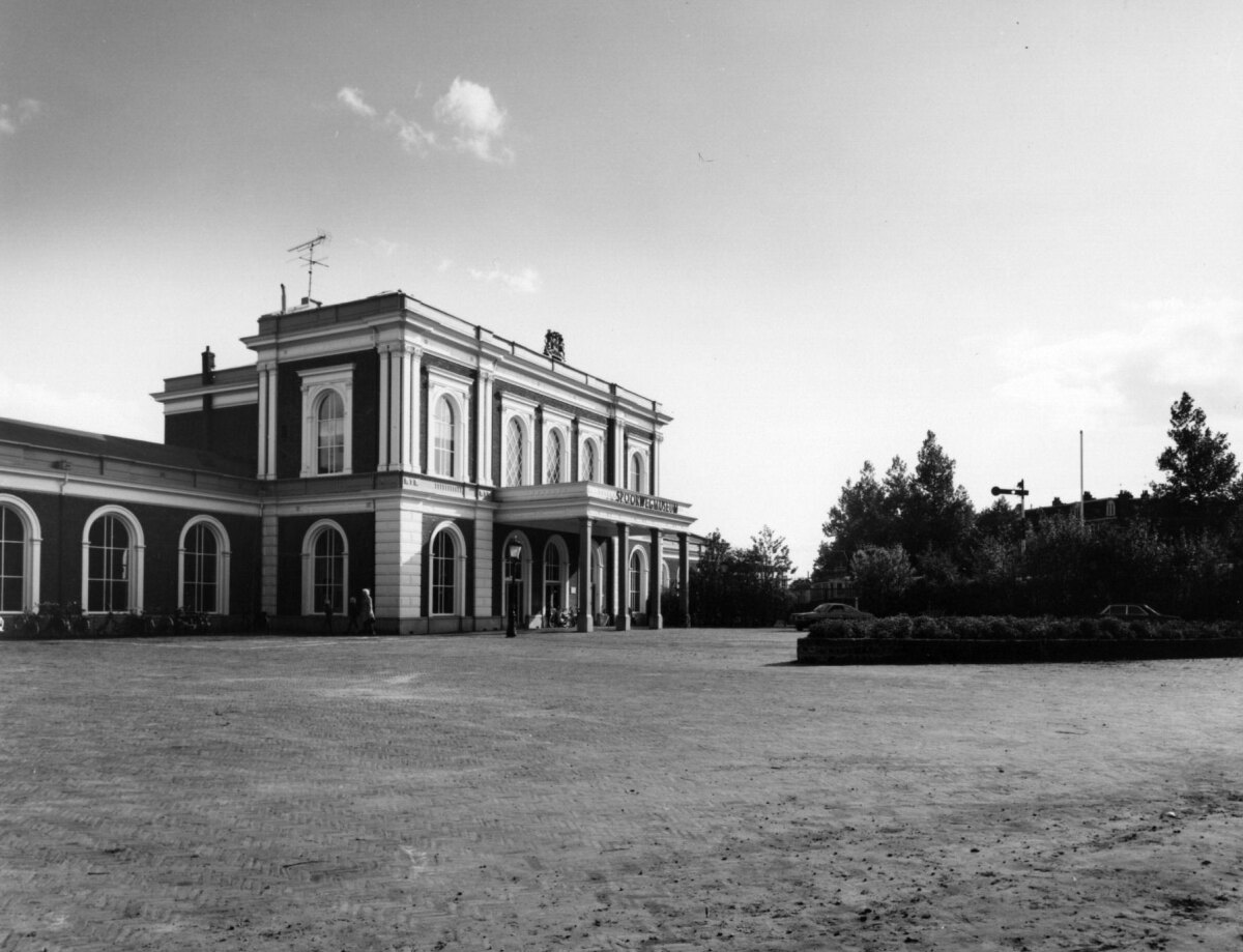 Het Maliebaanstation in de jaren '70. Foto: Het Utrechts Archief