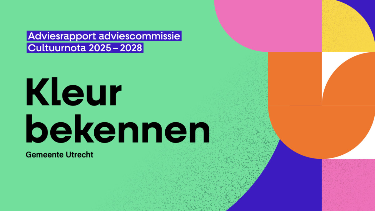 Omslag van de cultuurnota.