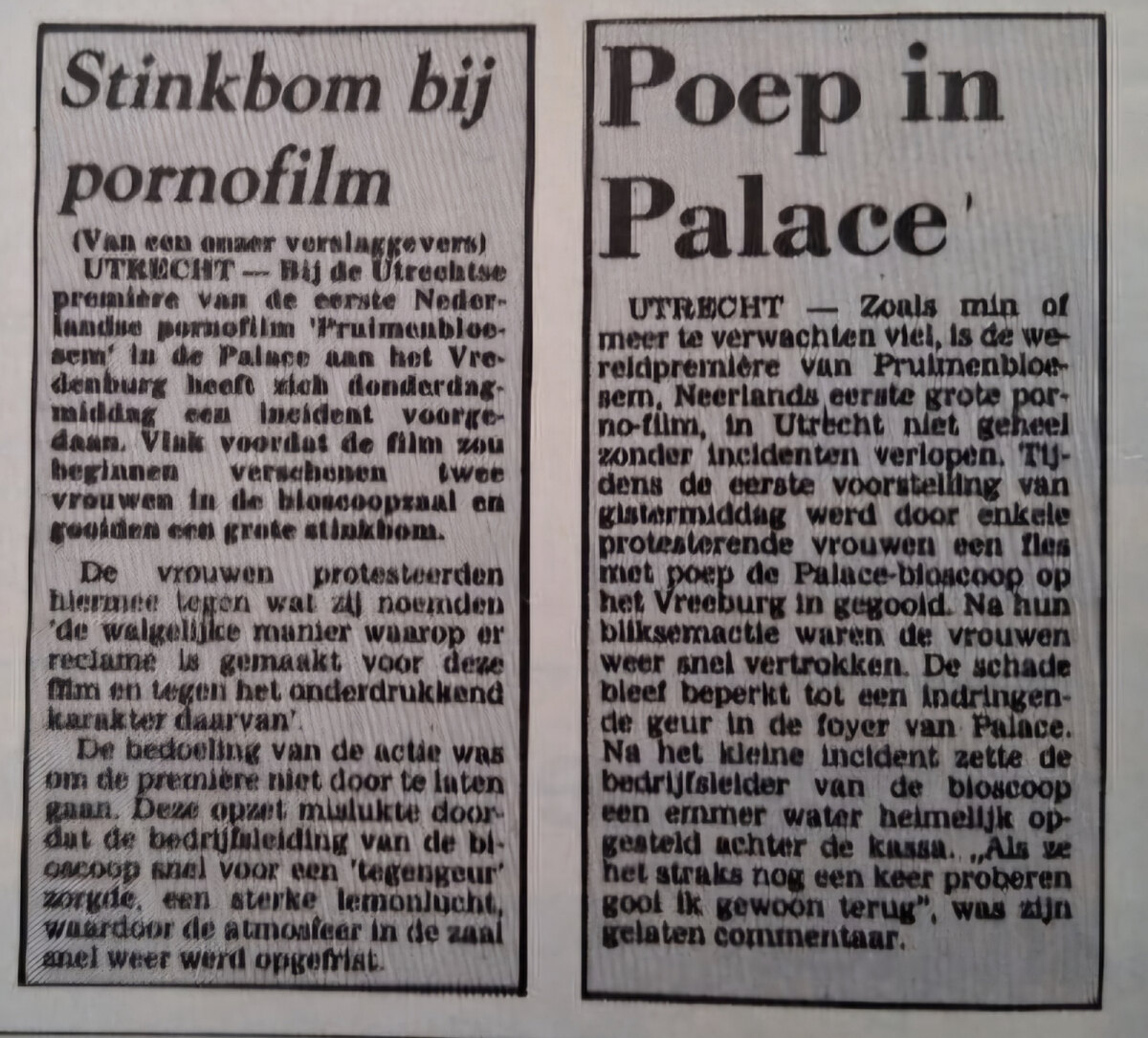Berichten in het UN op 23 april 1982