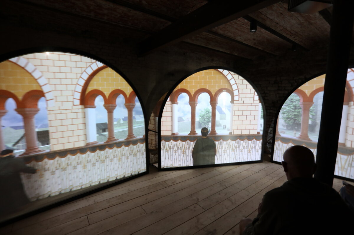 De film met beelden van Utrecht in 1122. Foto: Ton van den Berg
