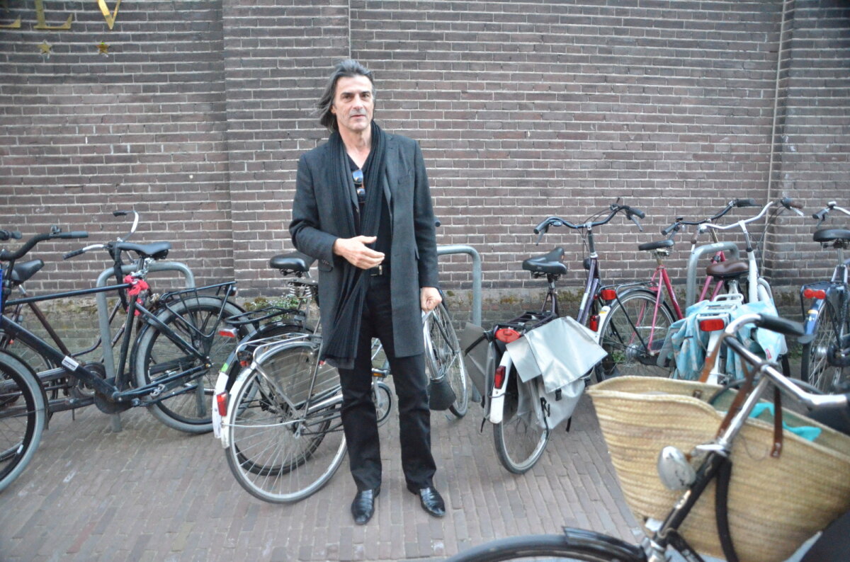 Philippe Brunel van L'Équipe in Utrecht. Foto: J. Wielaert