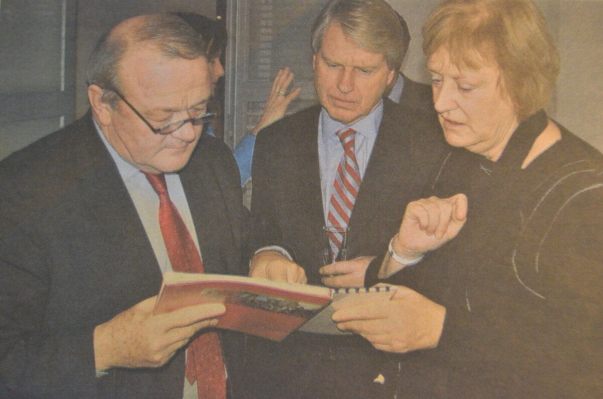 Annie Brouwer met Boele Staal op bezoek bij Leblanc in Parijs januari 2006. Foto: collectie Wielaert