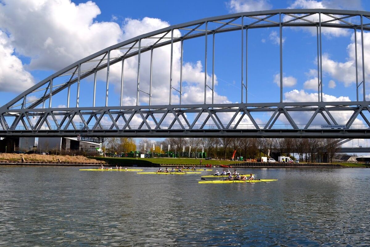 De oude vier op het Amsterdam-Rijnkanaal. Foto: Varsity