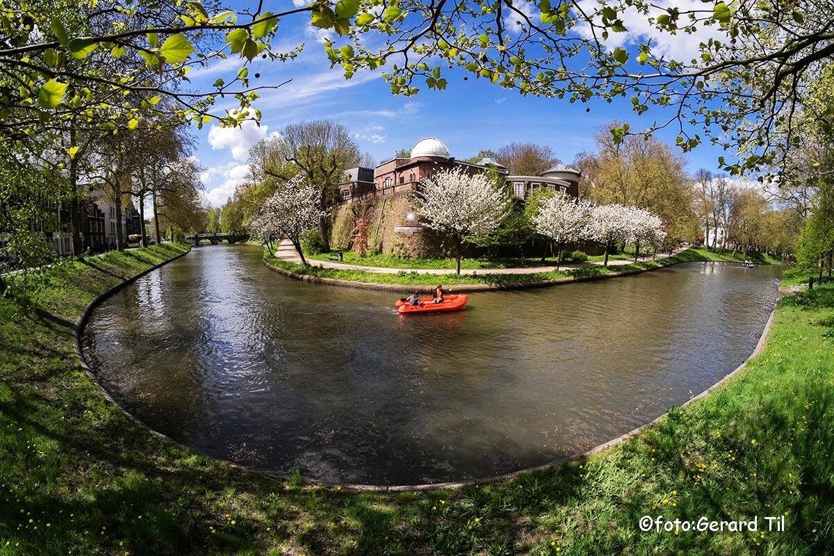 Soms kon het ook even rustig zijn tijdens de Koningsdag. Foto: Gerard Til