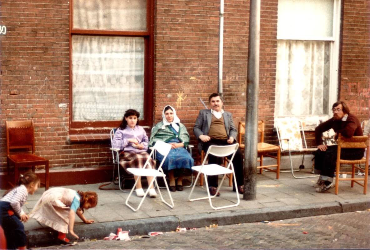 Van Diemenstraat in Lombok 1983. Foto Lies Maliepaard