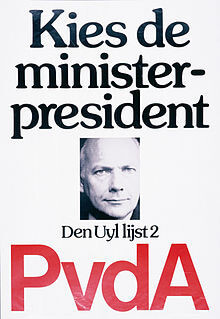 Verkiezingsaffiche 1977.
