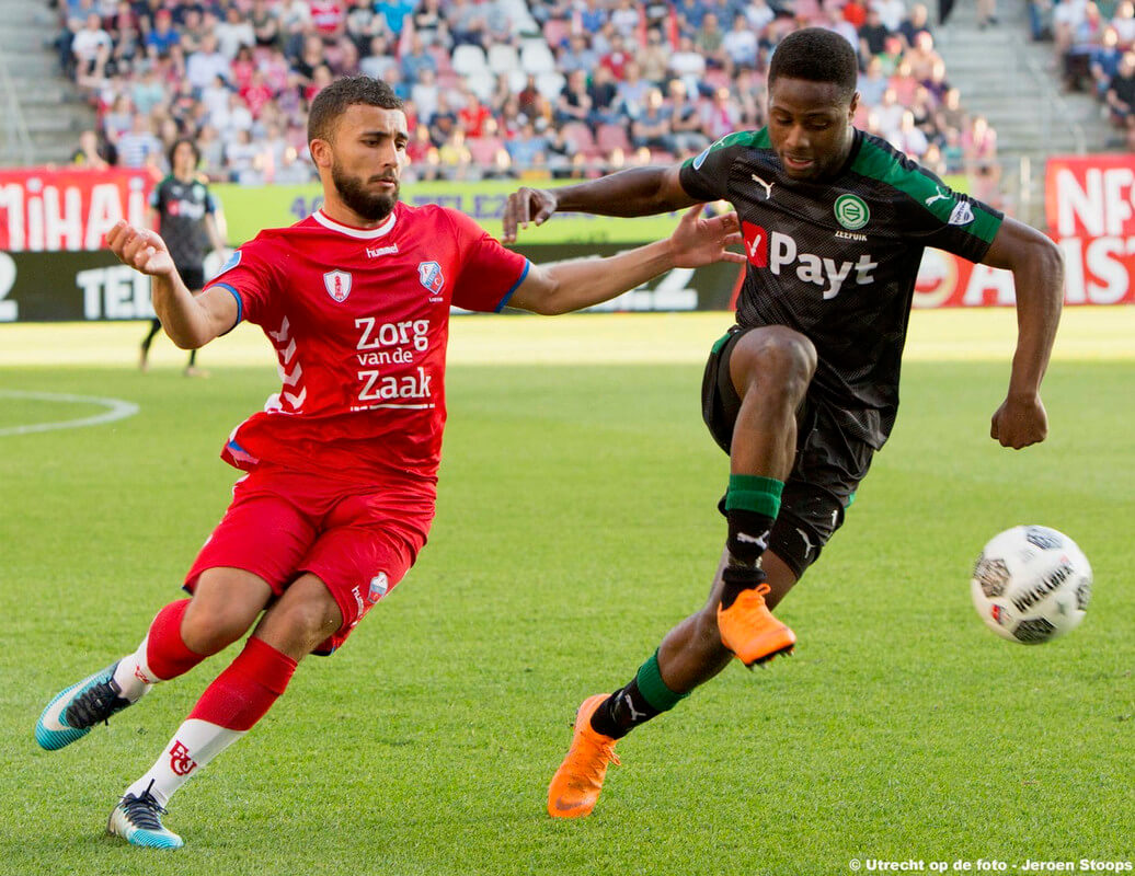 Labyad in duel met Zeefuik. Foto: Jeroen Stoops