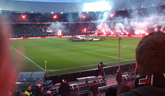 Stadion Feyenoord beter bekend als De Kuip. 