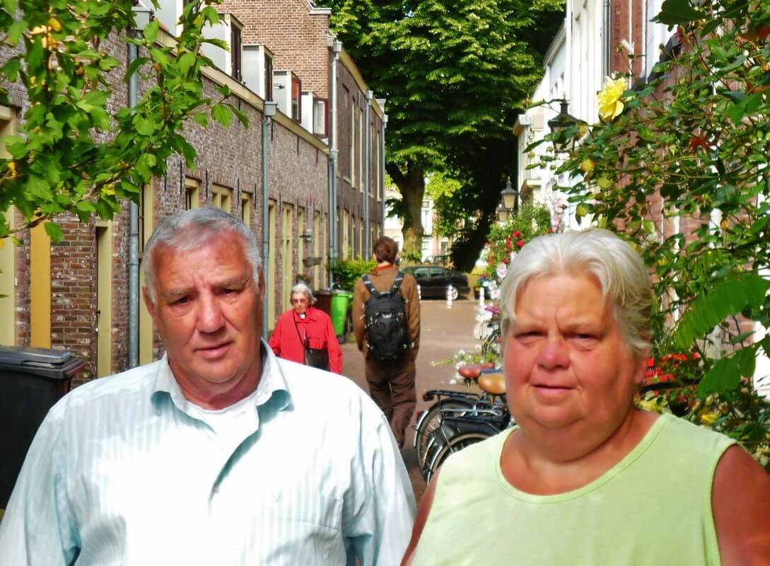 Henk en Greet Abels wonen in de Zeven Steegjes. Foto: Jan Jansen
