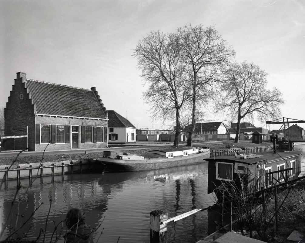 Het pand Jagerskade 13-15 na de restauratie in 1977. Foto: HUA