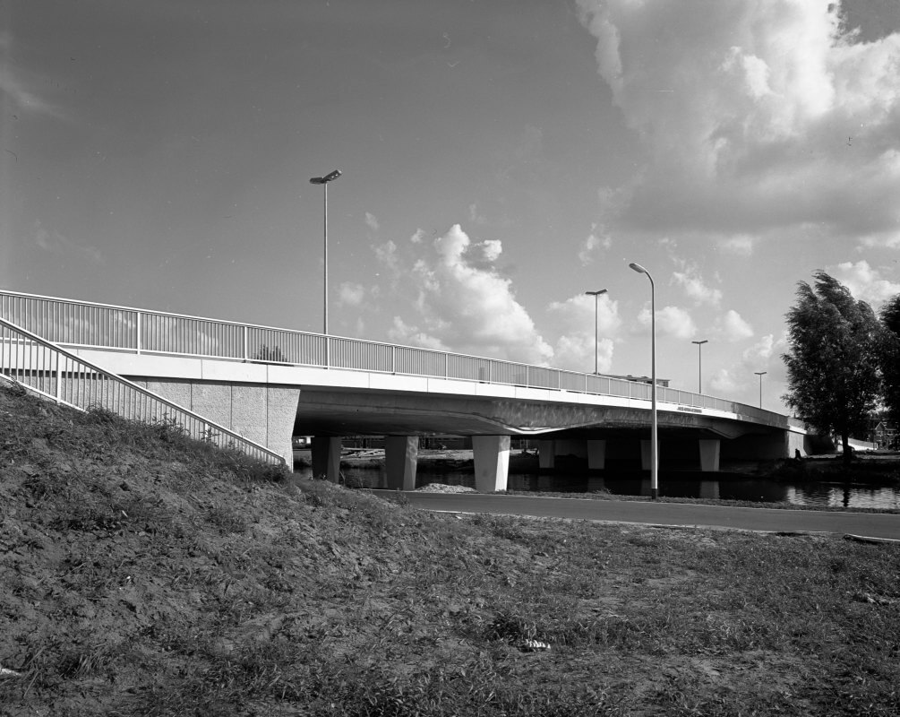De Marnixbrug in 1971 over de Vecht bij Overvecht. Foto: Het Utrechts Archief