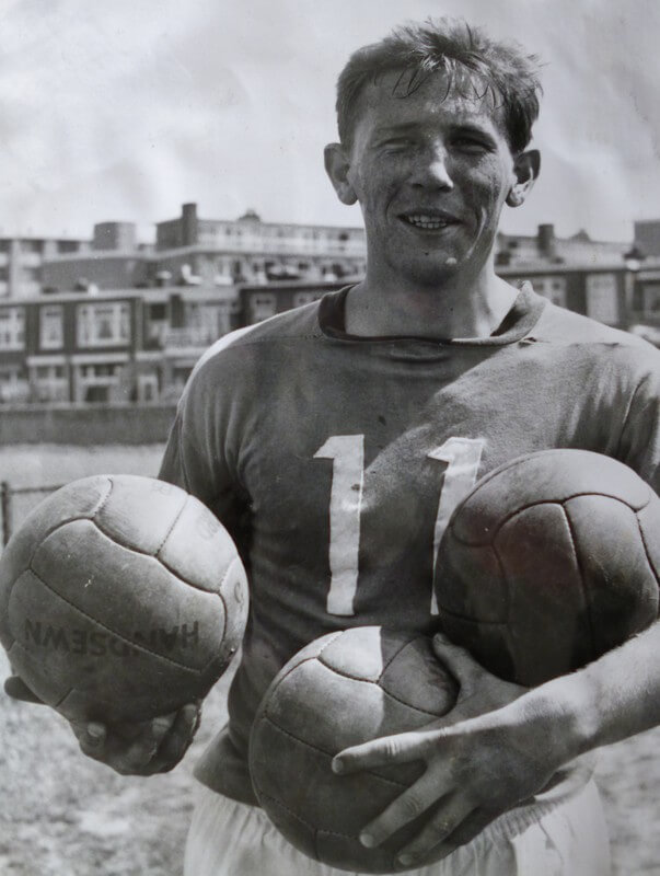 Frans Geurtsen tijdens zijn Veloxperiode in 1962.