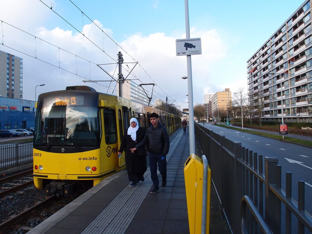 De tramlijn over het Kanaleneiland. Foto: Nieuws030