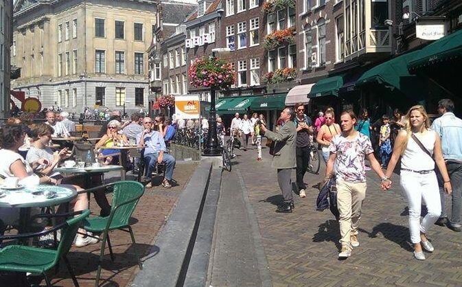 Bubbles op de Vismarkt. Foto: Jim Terlingen