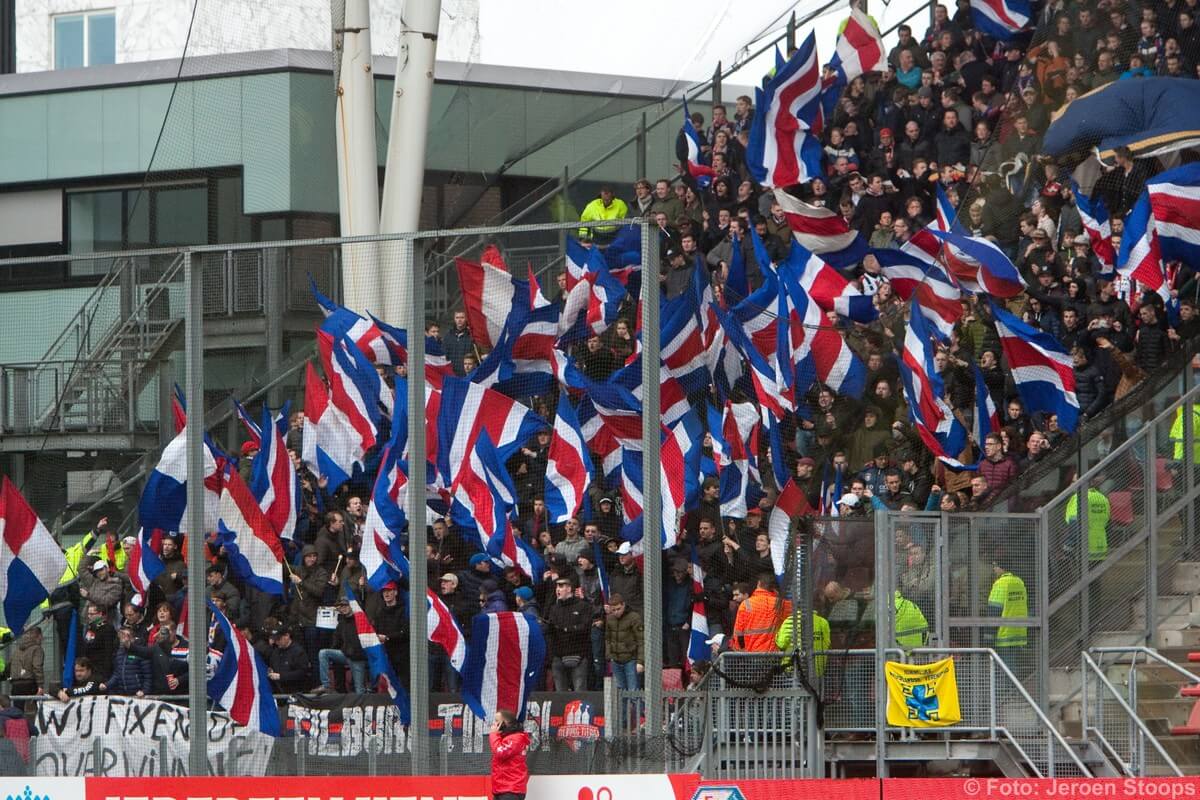 Het uitvak van Willem II. Foto: Jeroen Stoops