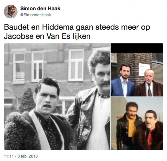 Bericht op Twitter