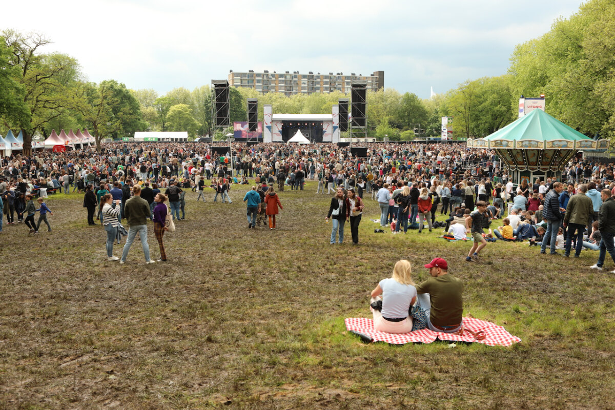 Terrein Bevrijdingsfestival 2024. Foto: Ton van den Berg