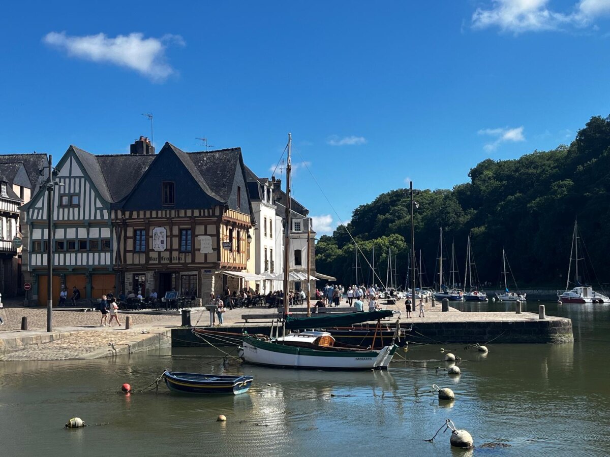Het idillische Auray.