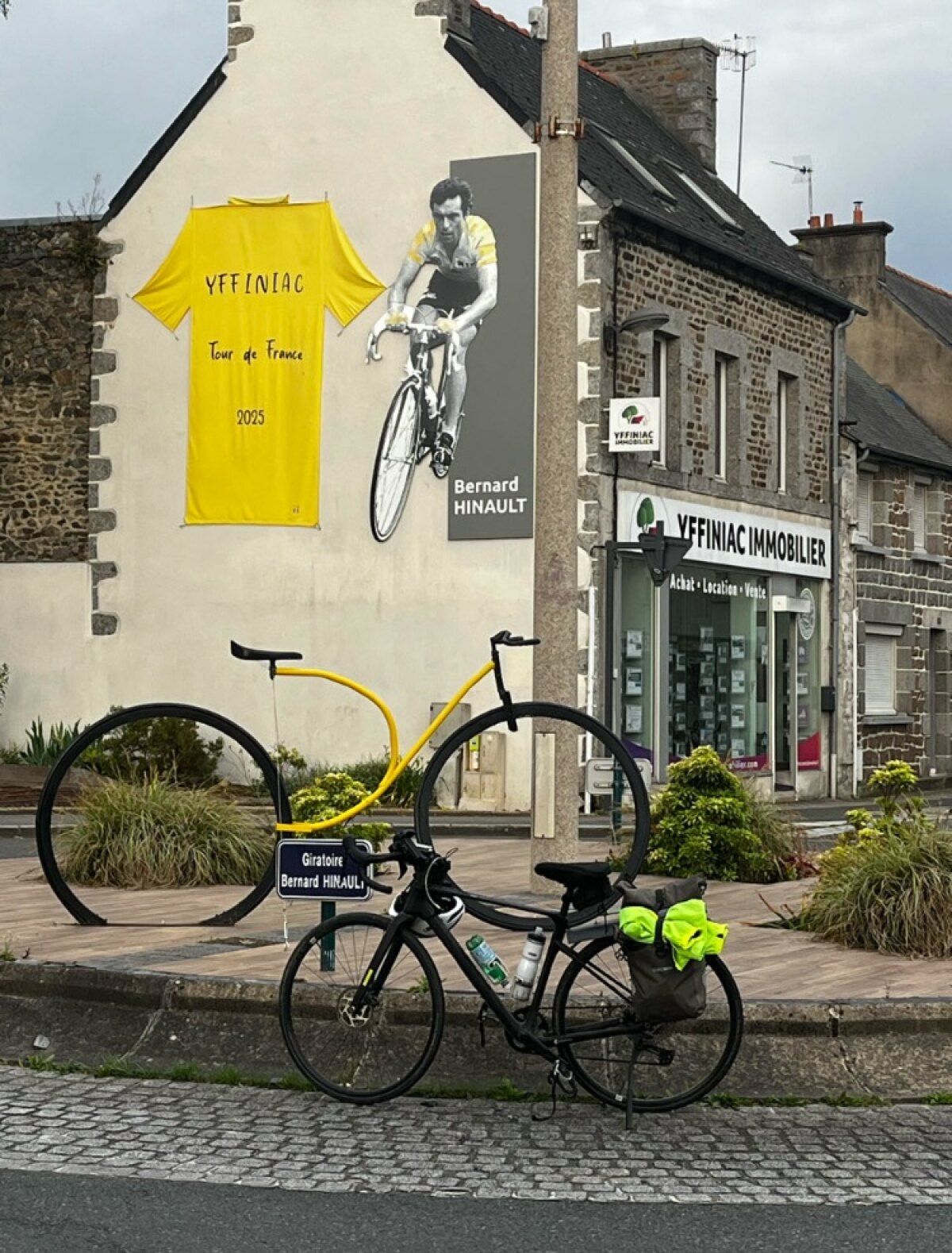 Yffiniac, de geboorteplaats van Bernard Hinault.