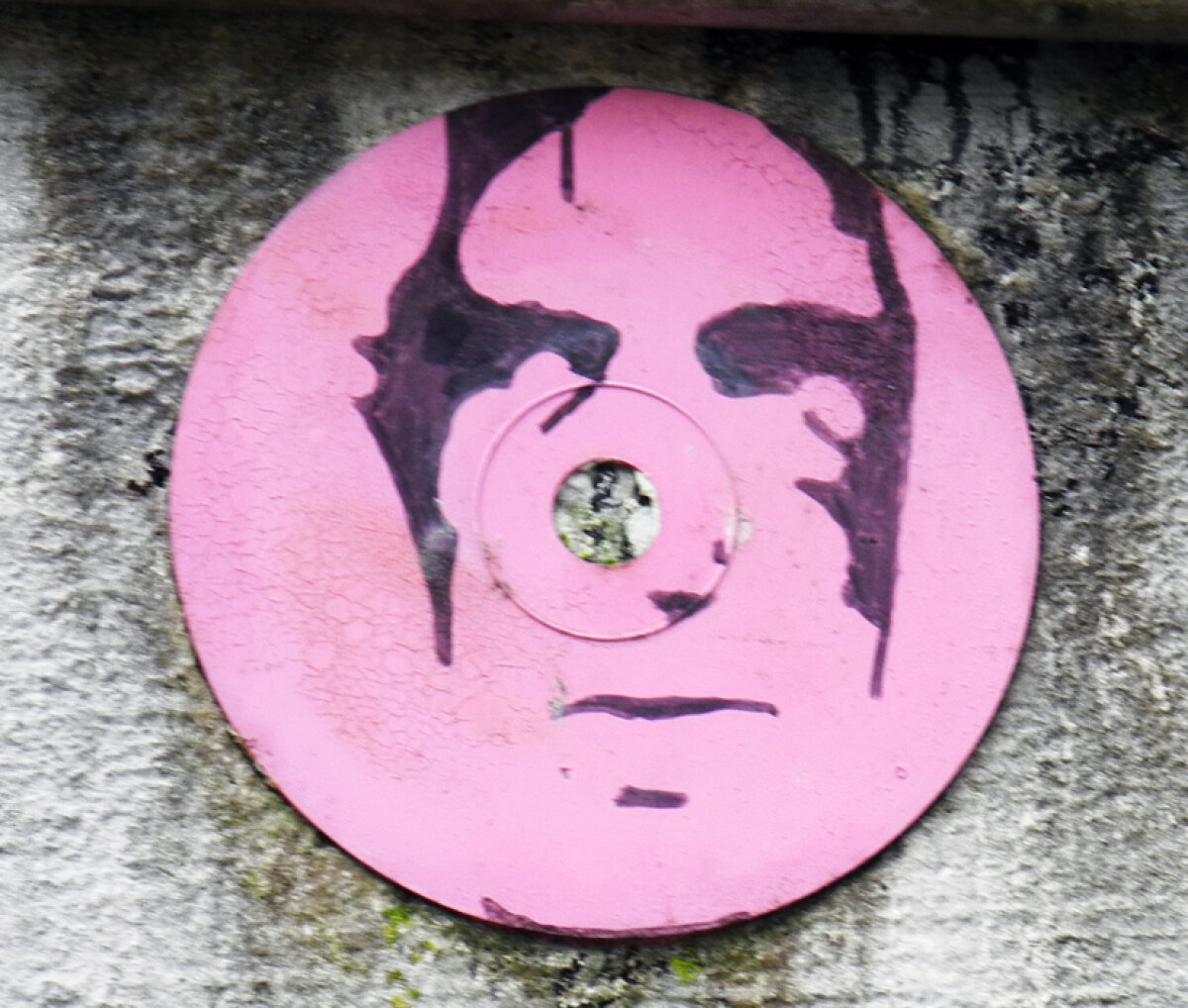 Jimmy Granti als illustratie op een cd, bij de Berekuil.