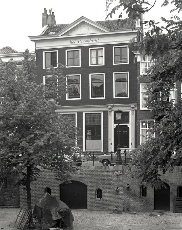 Oudegracht 339, in 1977. Foto: Utrechts Archief