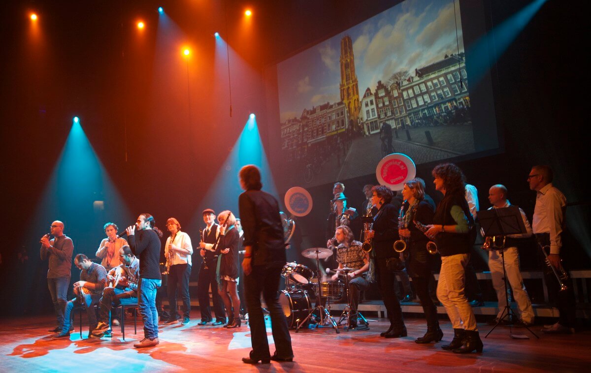 De Band Zonder Verblijfsvergunning. Foto: Ton van den Berg