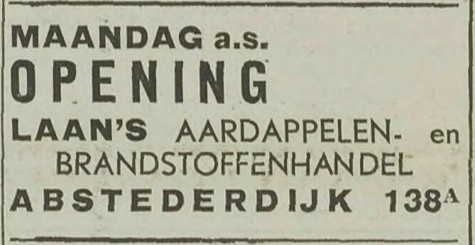 Utrechts Nieuwsblad, 1939.