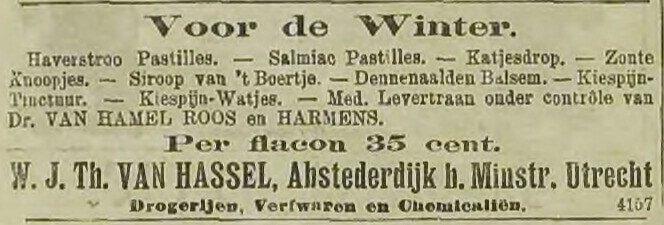 Utrechts Nieuwsblad, 1906