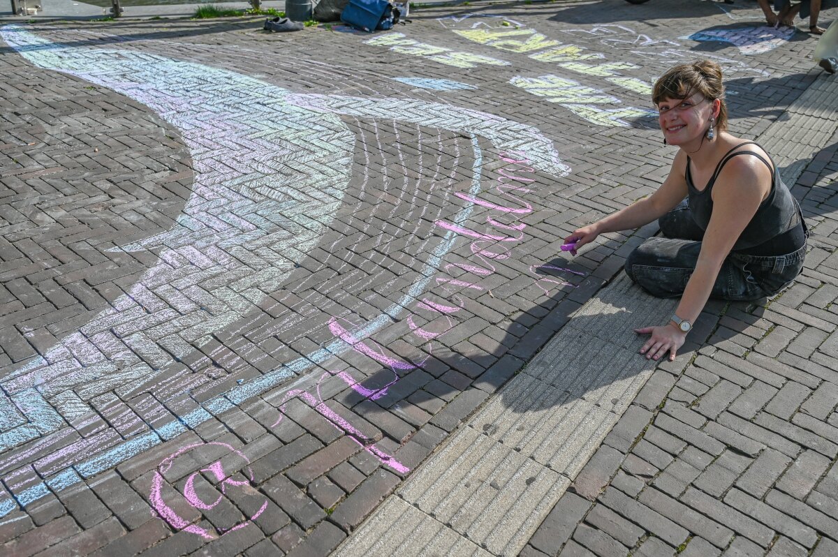 Ingelot aan het werk. Foto: HvV