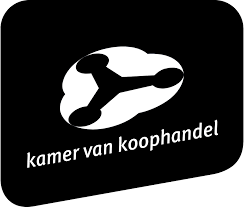 Zwart-wit-versie van het logo van de Kamer van Koophandel