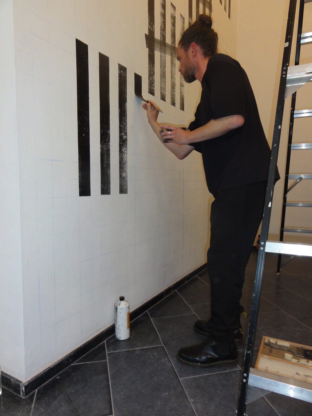 Guido de Boer aan het werk. Foto: FdJ