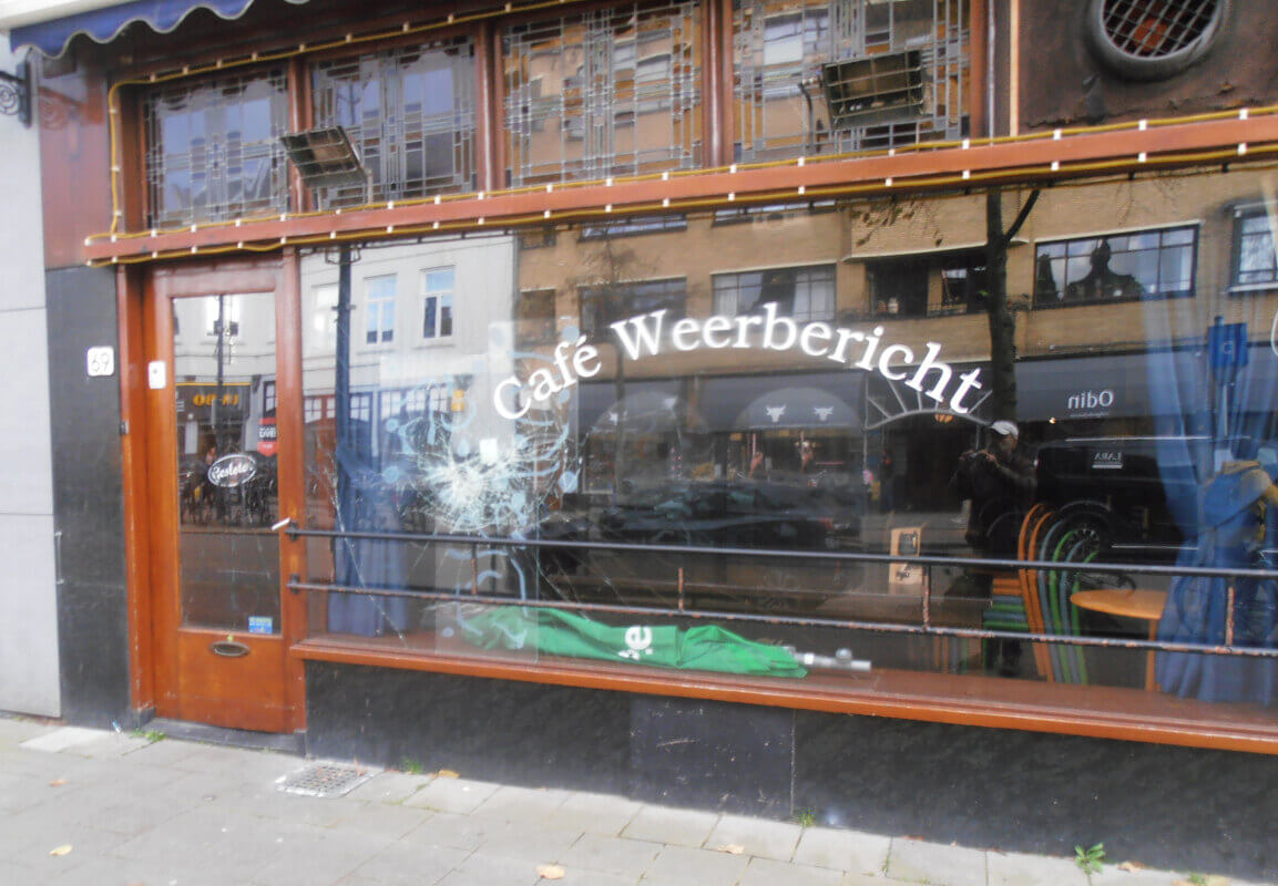 Café Het Weerbericht op de Biltstraat. Foto: FdJ