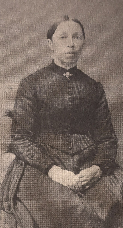 Elisabeth Veenhoven-Boerhave in 1896, 56 jaar oud (foto: archief Veenhoven)