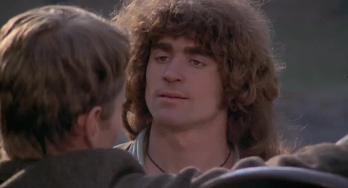 Acteur Treat Williams in deze 'still' uit de film Hair (1979)