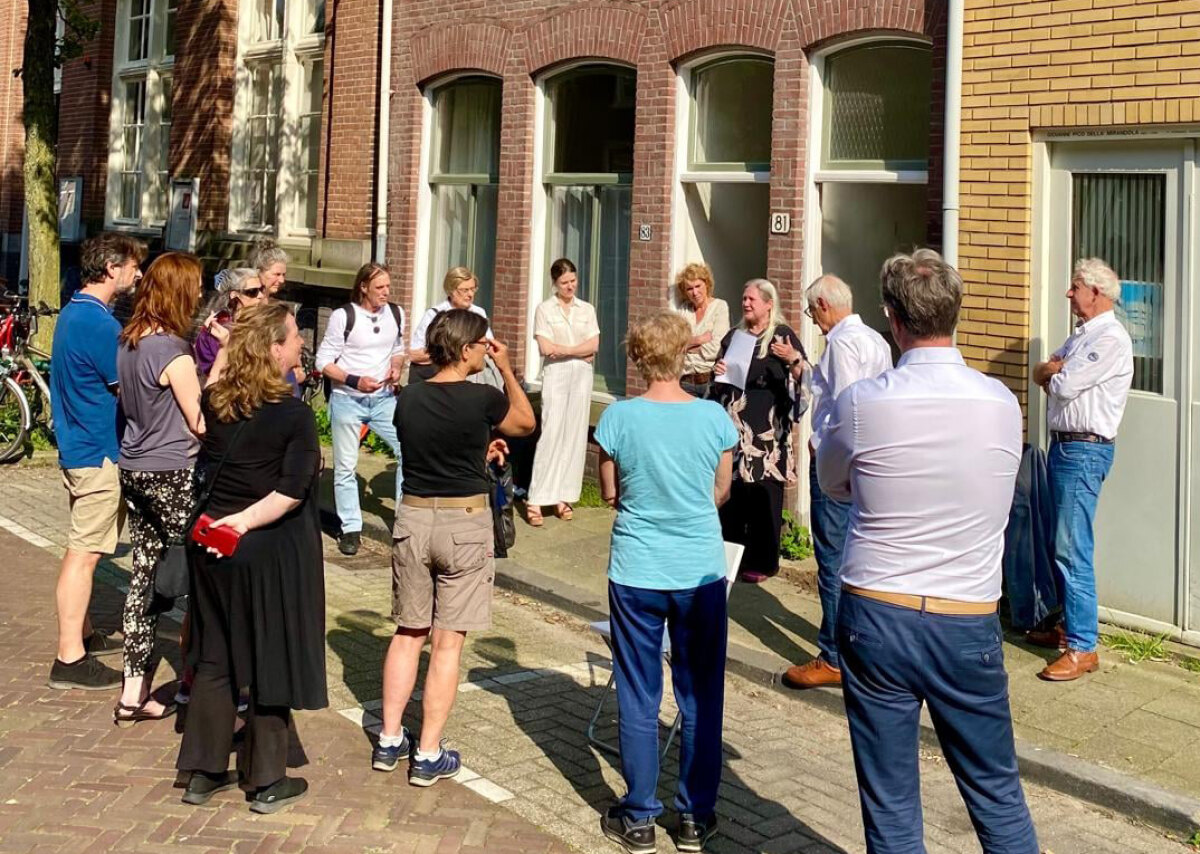 De herplaatsing vandaag. Foto: Harold van Voorst