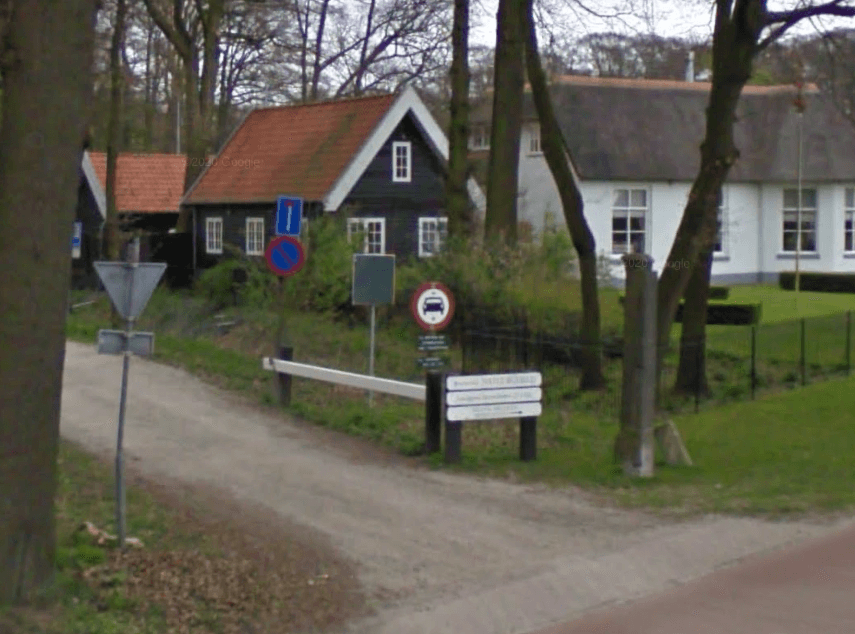 De locatie van de foto. Foto: Google Maps (2010)