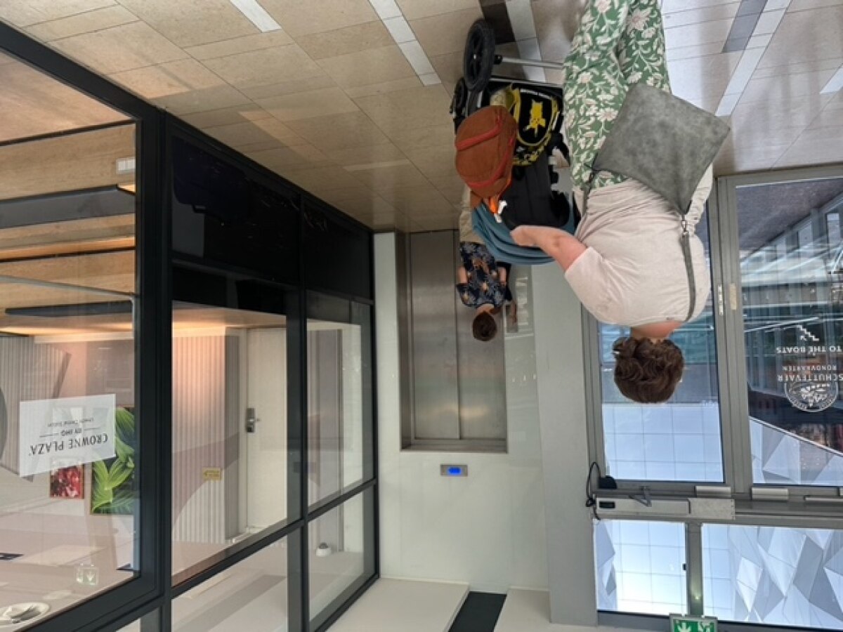 Lift in de Stadskamer. Foto: Dik Binnendijk