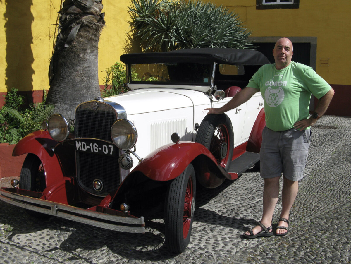 Dik als patjepeeër op Madeira in oktober 2014. Foto: archief DB