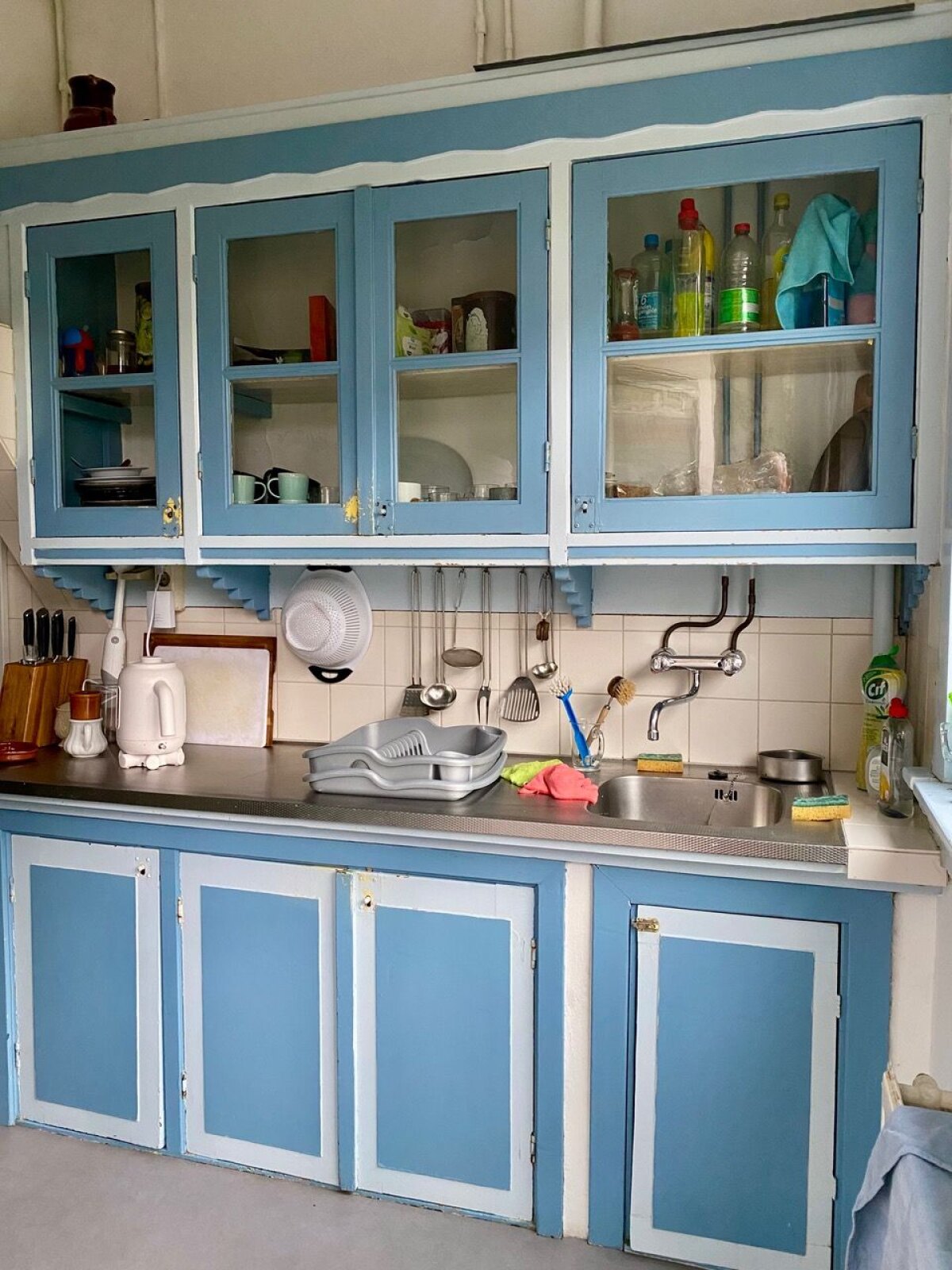 Originele keuken in een woning van De Tuinwijk (foto NZ)