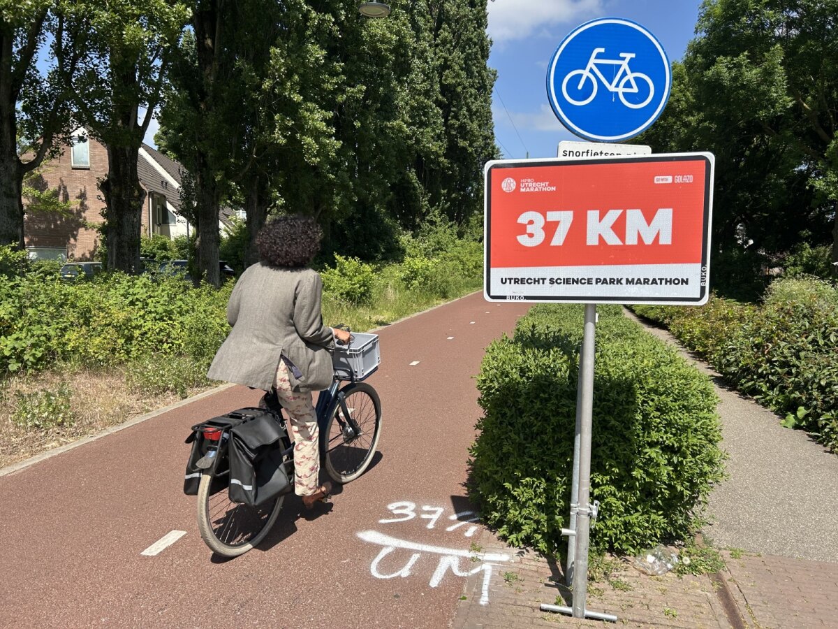 De Oosterspoorbaan op vrijdag 16 mei. Foto: JT
