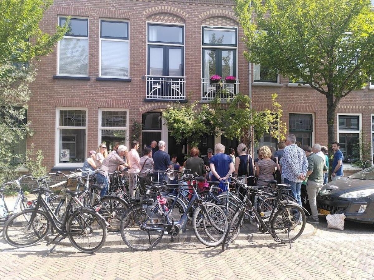 Tijdens de bijeenkomst. Foto: Doete Regts