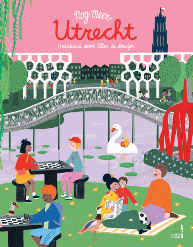 Voorkant van het boek 'Nog meer Utrecht'.