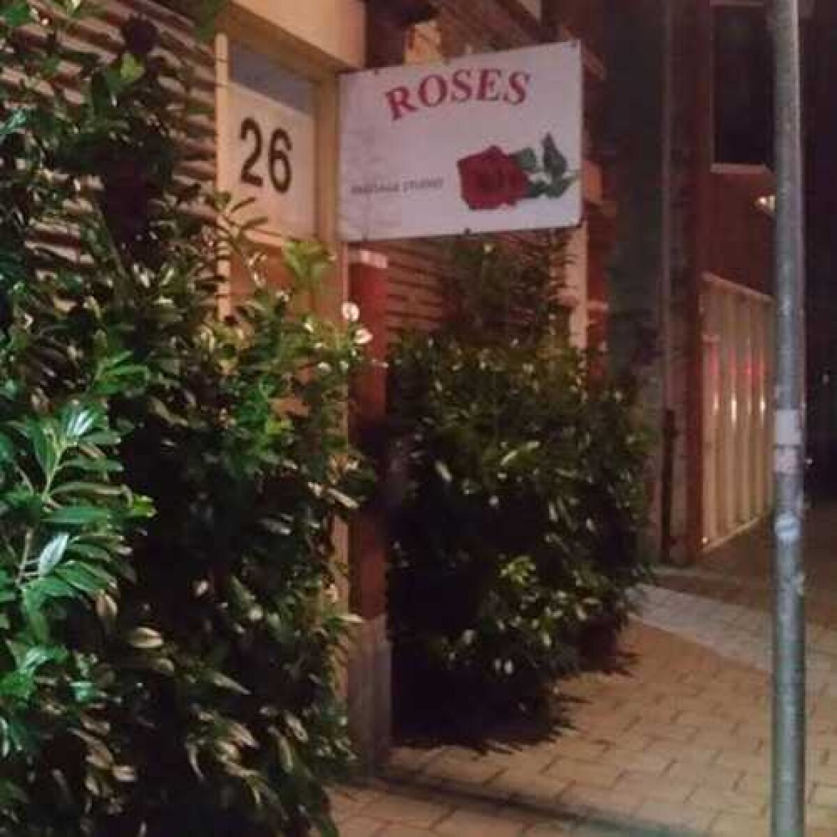 Dit was een bekend beeld in de straat (foto: archief)
