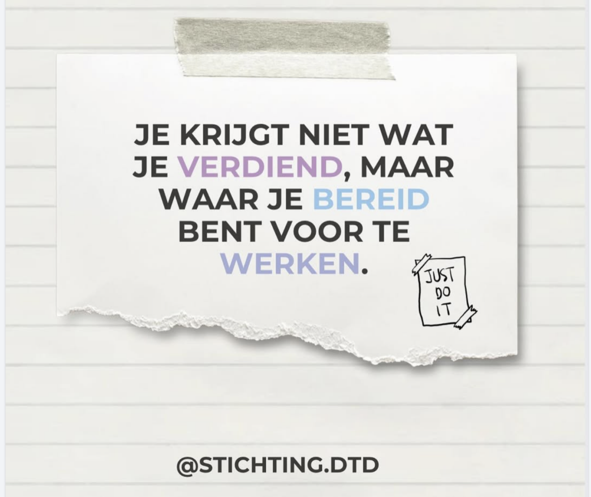 Van facebook-pagina van de non-profit-stichting (inclusief spelfout)