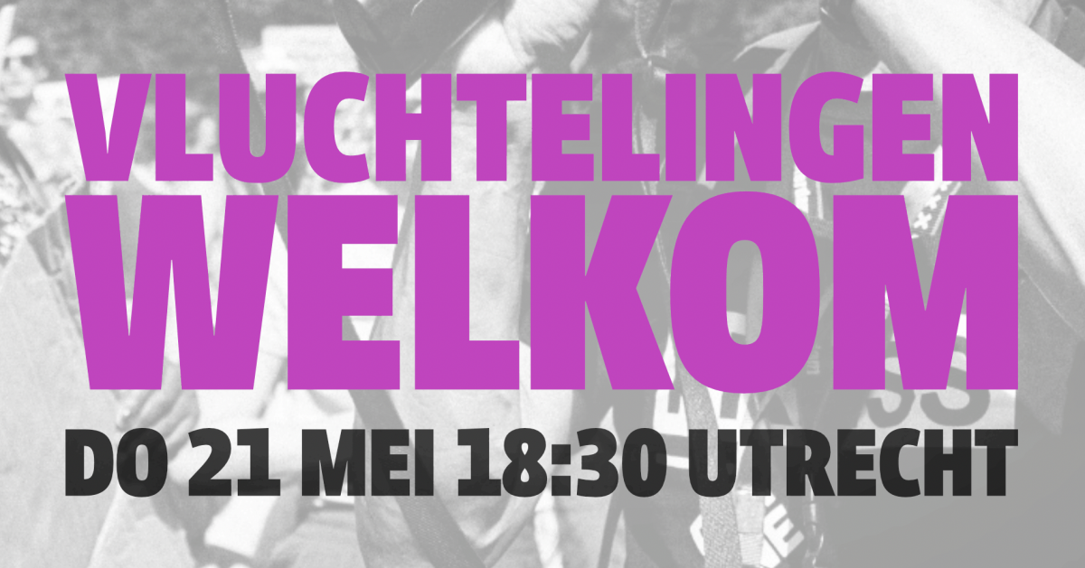 Utrecht heeft donderdag 21 mei solidariteitsdemo